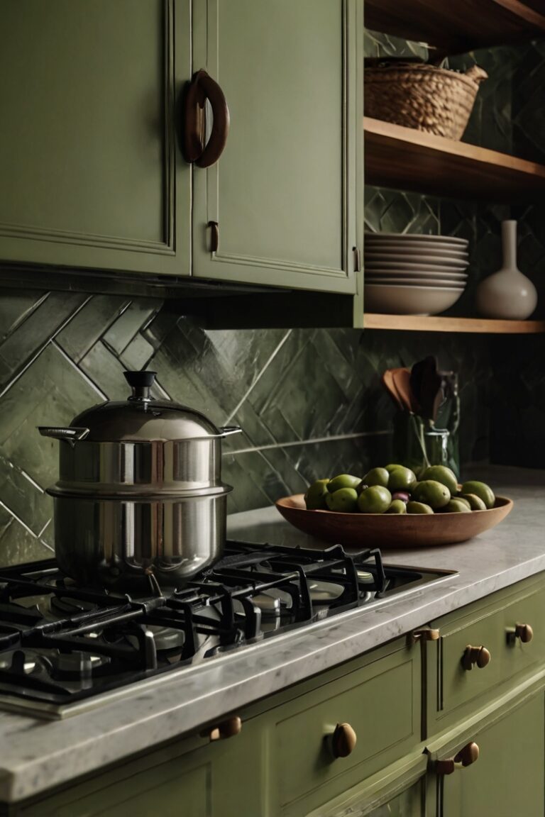 The Psychology of Olive Green: Creating a Calming and Inviting Kitchen Space