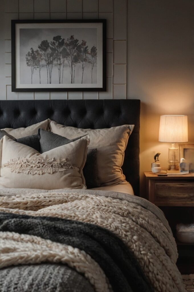 cozy winter bedroom