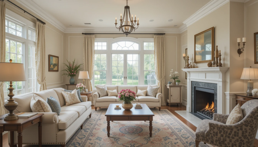 traditional living room