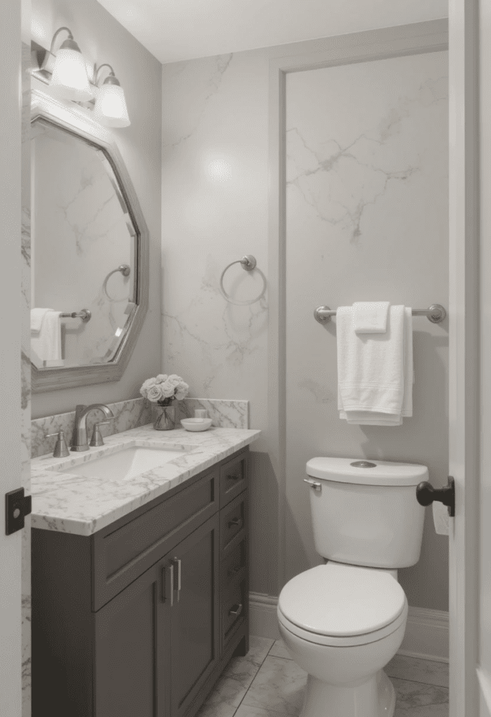 neutral palette in a bathroom