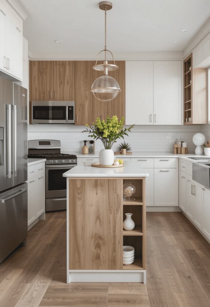 Narrow Kitchen Island idea