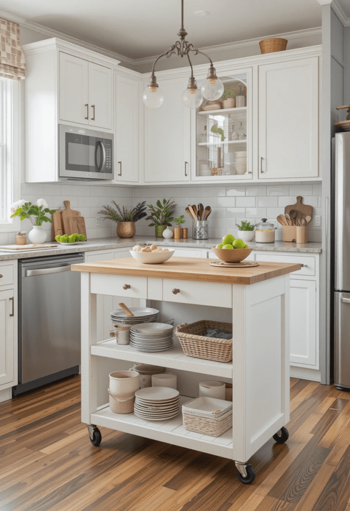 kitchen island on wheels