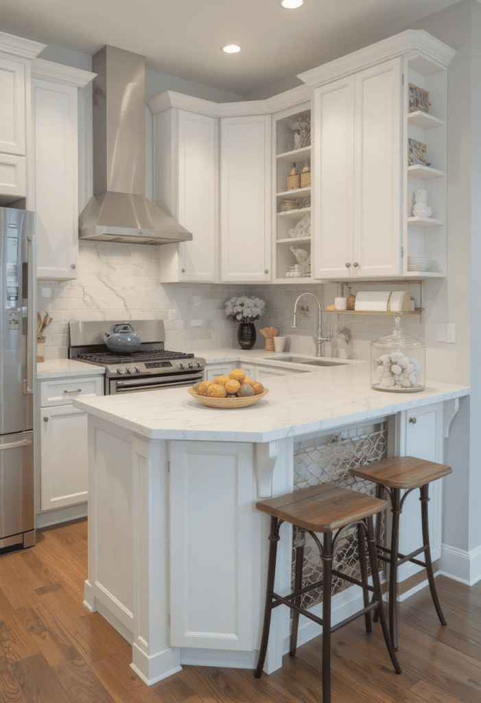 kitchen island corner