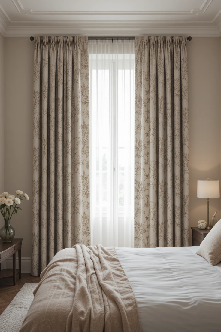 18 Elegant Bedroom Curtain Ideas for a Polished Look - Cozy Corner at Home