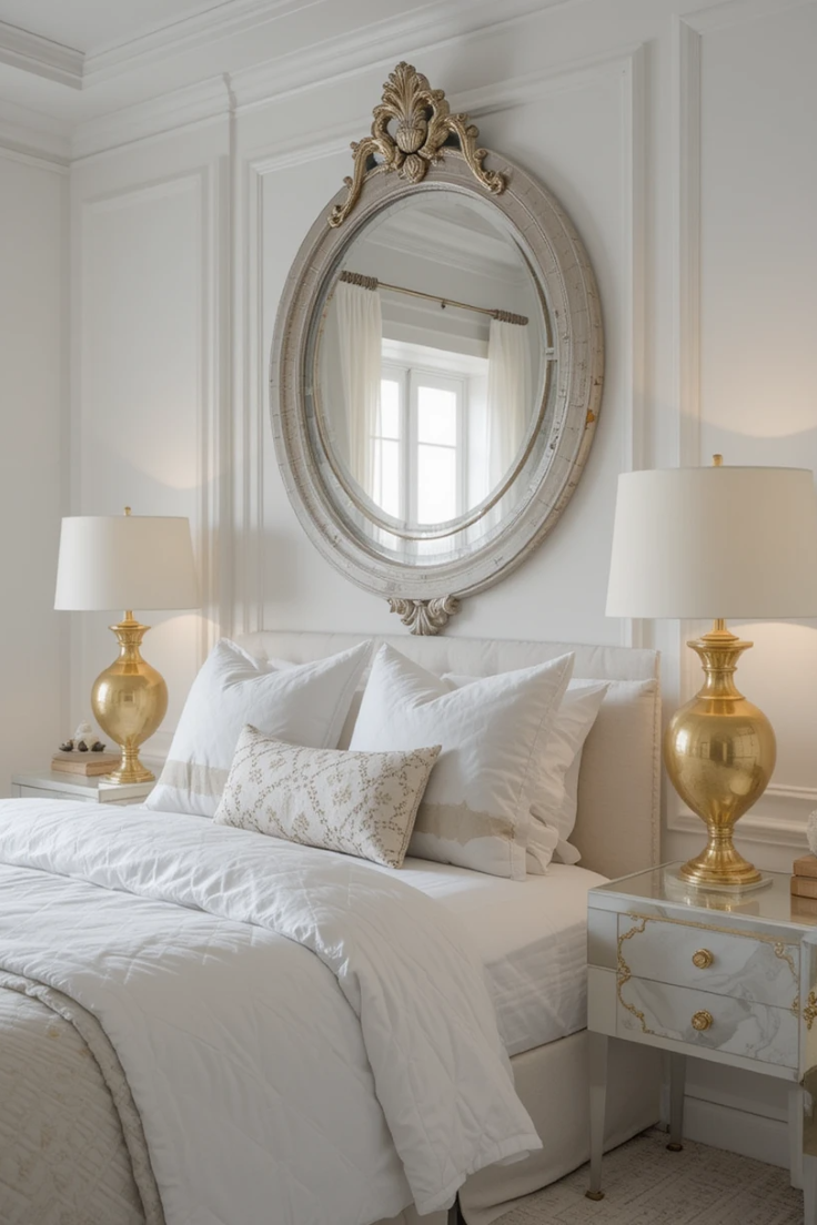 18 Elegant White Bedroom Ideas for a Bright and Airy Look - Cozy Corner ...