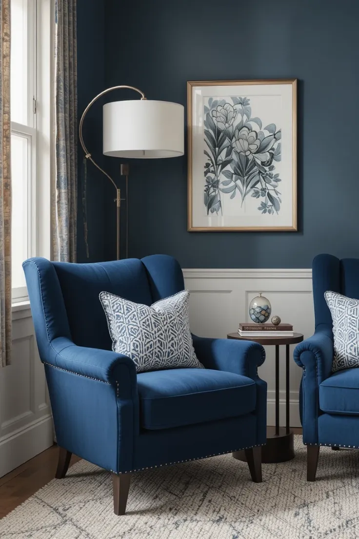 20 Effortless Navy Blue Living Room Decor Ideas to Elevate Your Space ...