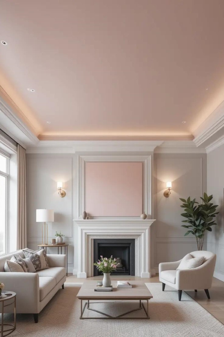 18 Elegant Pink and Gray Living Room Ideas for a Cozy Space - Cozy ...