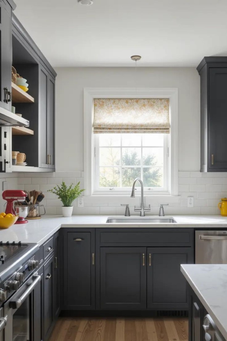15 Dark Gray Kitchen Ideas for a Bold and Elegant Look Cozy Corner At