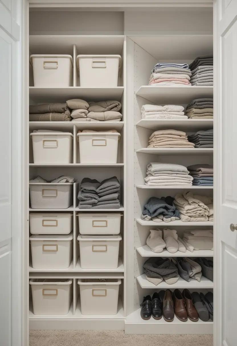 View of 12 Closet Organization Hacks to Maximize Small Spaces - Cozy Corner At Home